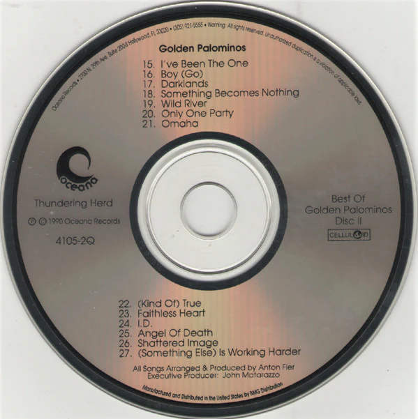The Golden Palominos - Thundering Herd: The Best Of The Golden Palominos (CD) - Image 4