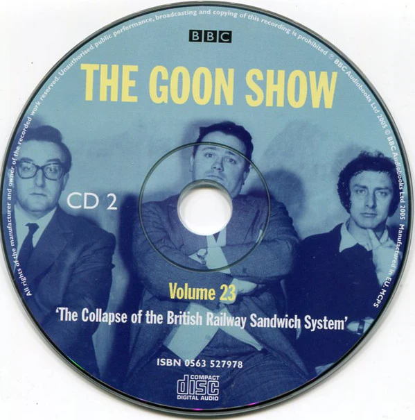 The Goons - Volume 23 "The Collapse Of The British Railway Sandwich System" (CD) - Image 4