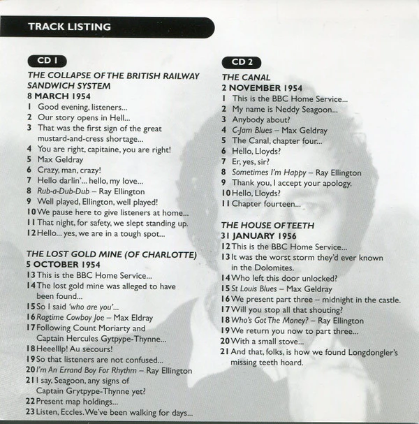 The Goons - Volume 23 "The Collapse Of The British Railway Sandwich System" (CD) - Image 5