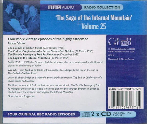 The Goons - Volume 25: The Saga Of The Internal Mountain (CD) - Image 2