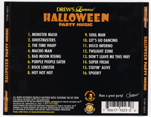 The Hit Crew - Halloween Party Music (CD) - Image 3