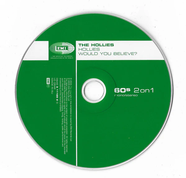 The Hollies - Hollies / Would You Believe? (CD) - Image 5