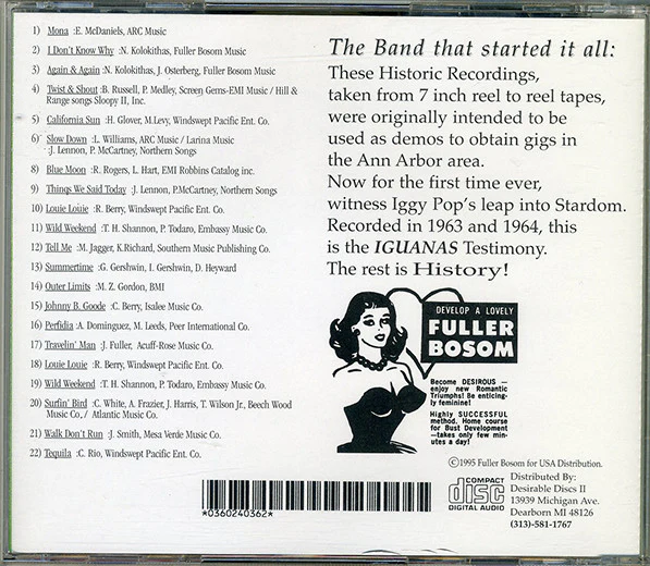 The Iguanas  - Jumpin' With The Iguanas (CD) - Image 2