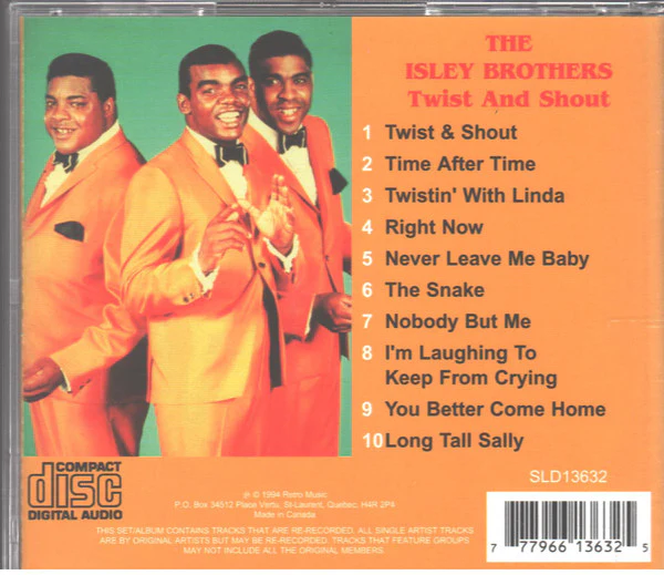 The Isley Brothers - Twist And Shout (CD) - Image 2