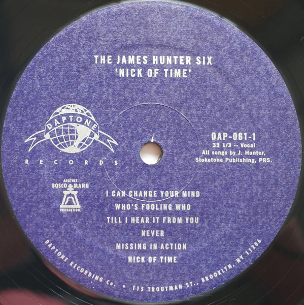 The James Hunter Six - Nick Of Time (Vinyl) - Image 3