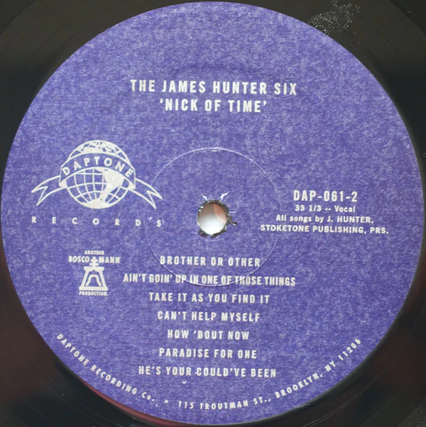 The James Hunter Six - Nick Of Time (Vinyl) - Image 4