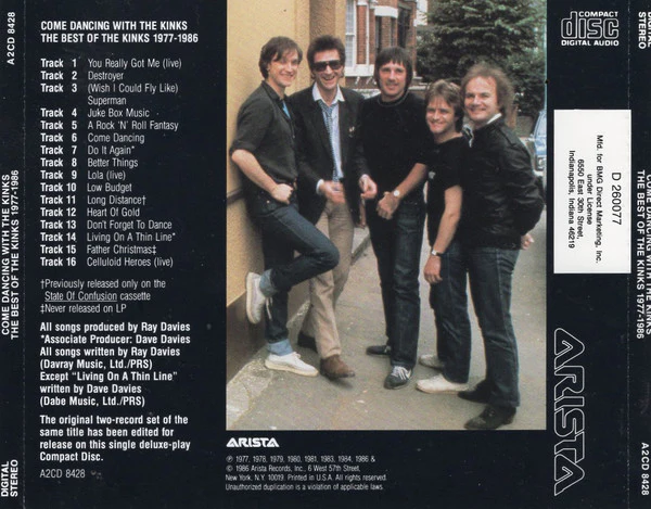 The Kinks - Come Dancing With The Kinks / The Best Of The Kinks 1977-1986 (CD) - Image 5
