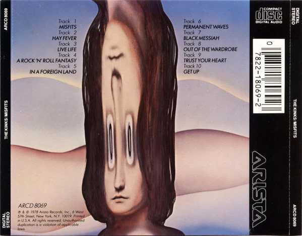The Kinks - Misfits (CD) - Image 2