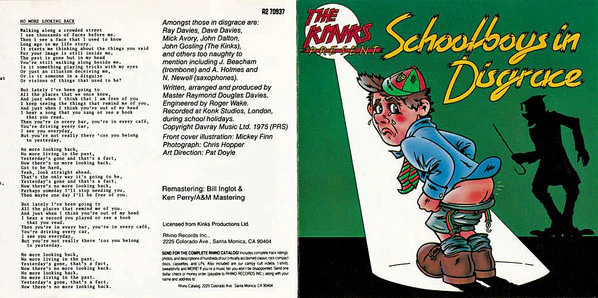 The Kinks - Schoolboys In Disgrace (CD) - Image 3