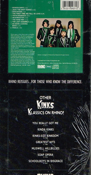 The Kinks - Schoolboys In Disgrace (CD) - Image 5