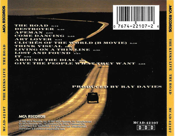The Kinks - The Road (CD) - Image 2