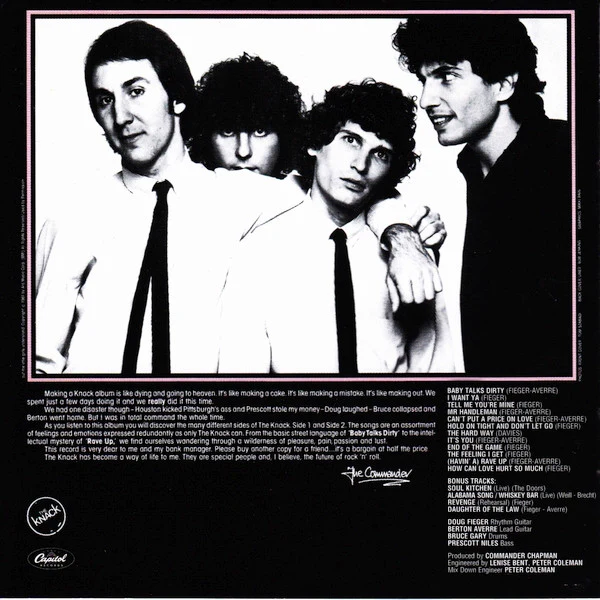 The Knack  - ...But The Little Girls Understand (CD) - Image 2