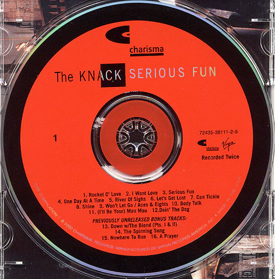 The Knack  - Serious Fun (CD) - Image 4