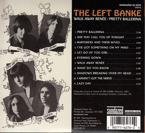 The Left Banke - Walk Away Renée / Pretty Ballerina (CD) - Image 4