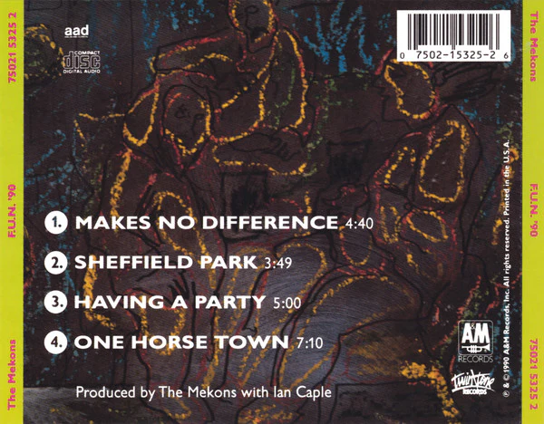 The Mekons - F.U.N. 90 (CD) - Image 2