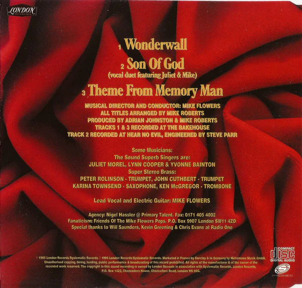 The Mike Flowers Pops - Wonderwall (CD) - Image 2