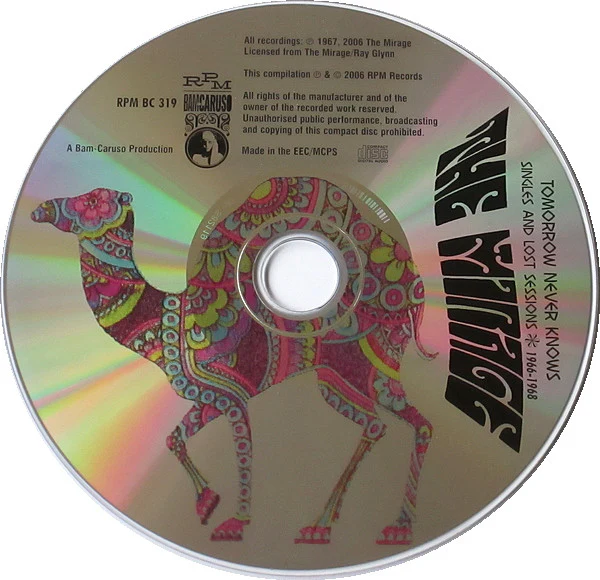 The Mirage - Tomorrow Never Knows - Singles And Lost Sessions 1966-1968 (CD) - Image 4