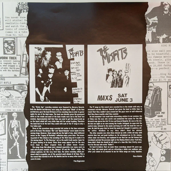 The Misfits* - Static Age (Vinyl) - Image 5