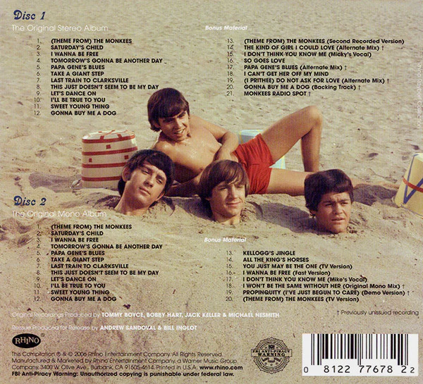 The Monkees - The Monkees (CD) - Image 2