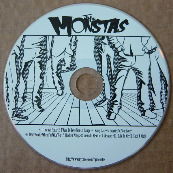 The Monstas - Meet The Monstas (CD) - Image 3