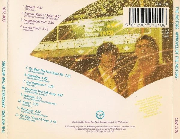 The Motors - Approved By The Motors (CD) - Image 2