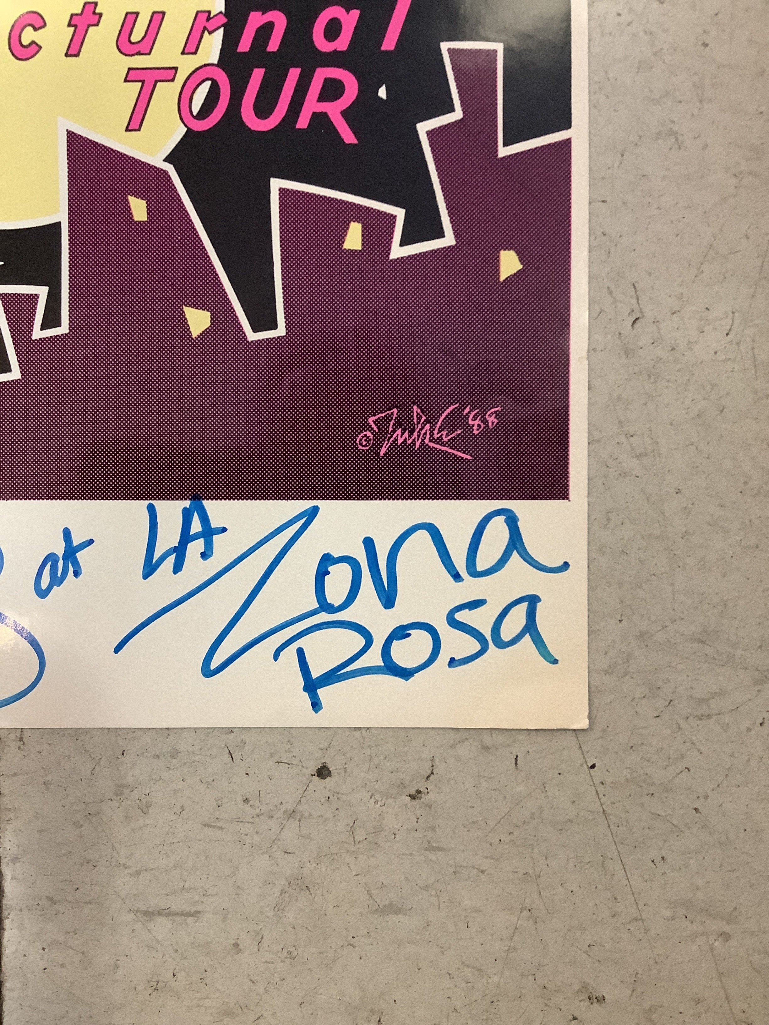 The Neptunes at La Zona Rosa - 1988 (Poster) - Image 4