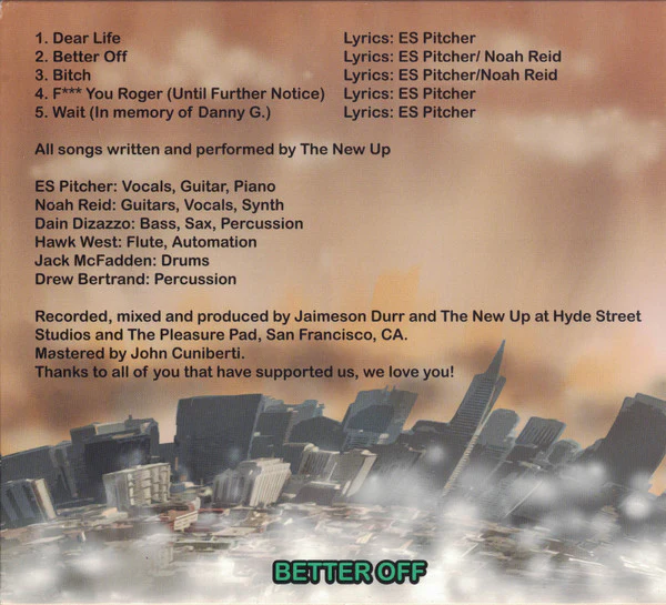 The New Up - Better Off (CD) - Image 4