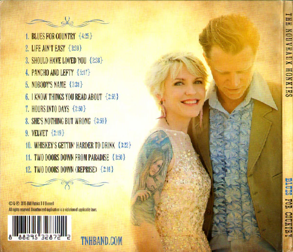 The Nouveaux Honkies - Blues For Country (CD) - Image 2