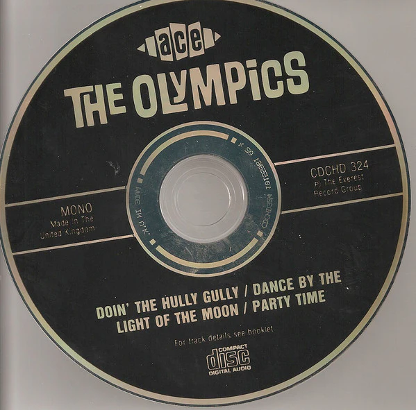 The Olympics - Doin' The Hully Gully / Dance By The Light Of The Moon / Party Time (CD) - Image 3