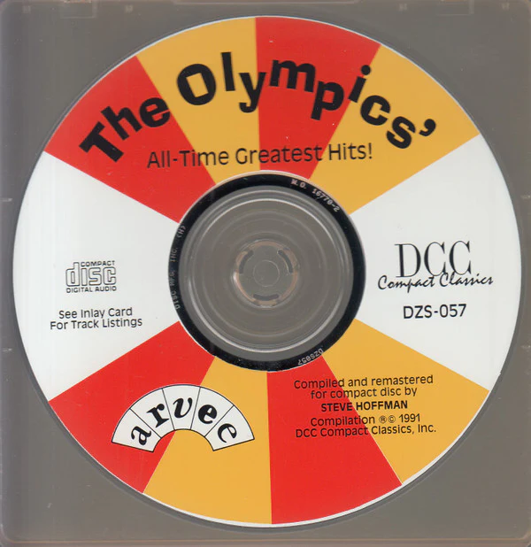 The Olympics - The Olympics' All-Time Greatest Hits! (CD) - Image 2