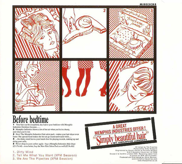 The Pipettes - Dirty Mind (CD) - Image 2