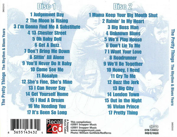 The Pretty Things - The Rhythm & Blues Years (CD) - Image 2