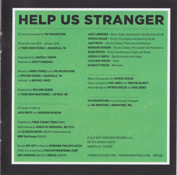 The Raconteurs - Help Us Stranger (CD) - Image 5