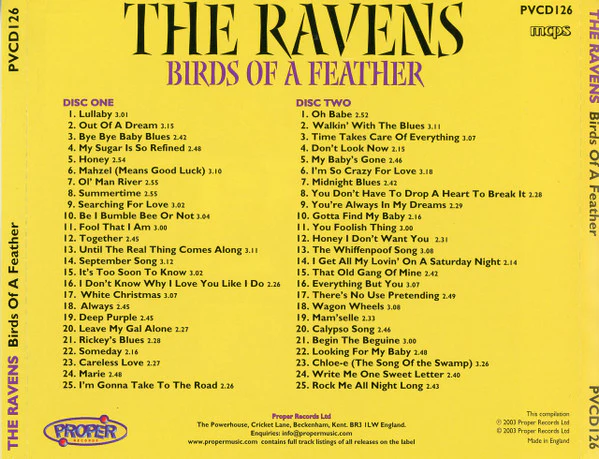 The Ravens  - Birds Of A Feather (CD) - Image 5
