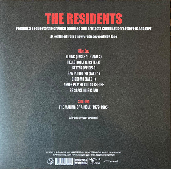 The Residents - Leftovers Again?! Again!?! (Vinyl) - Image 2