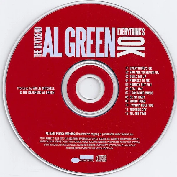 Al Green - Everything's OK (CD) - Image 3