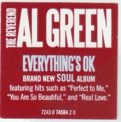 Al Green - Everything's OK (CD) - Image 4