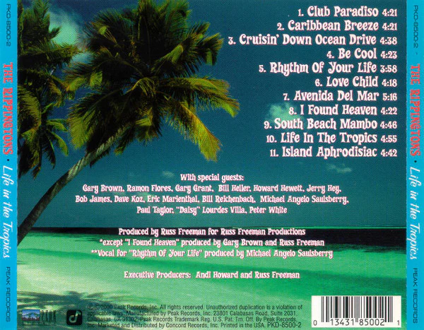 The Rippingtons Featuring Russ Freeman  - Life In The Tropics (CD) - Image 2