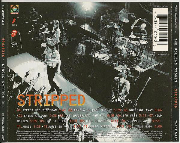 The Rolling Stones - Stripped (CD) - Image 3