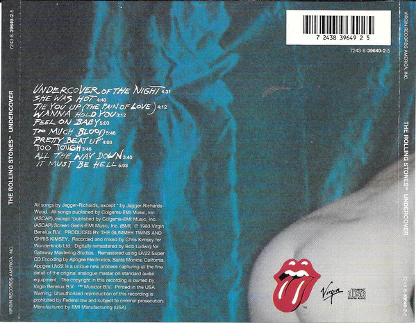 The Rolling Stones - Undercover (CD) - Image 2