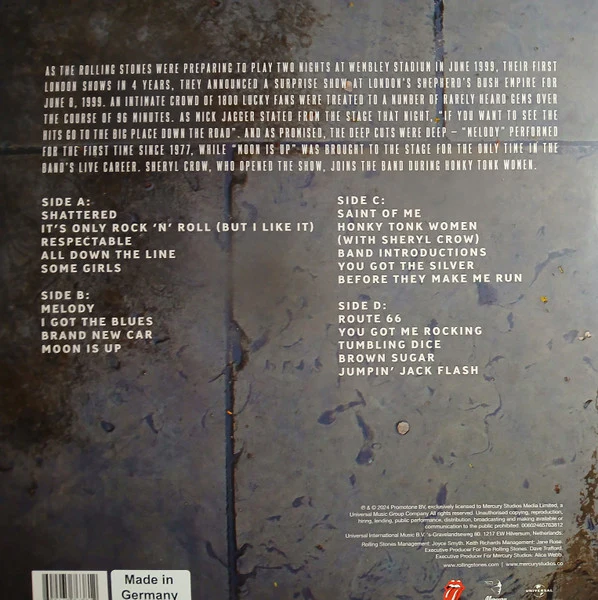 The Rolling Stones - Welcome To Shepherd's Bush (Vinyl) - Image 2