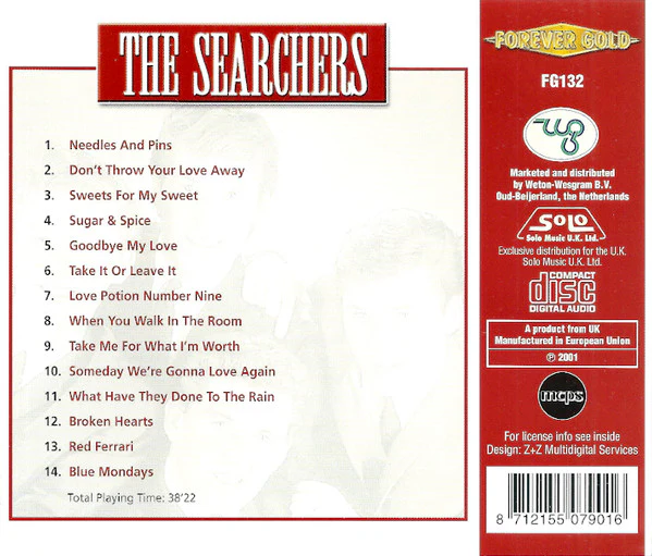 The Searchers* - The Searchers (CD) - Image 2