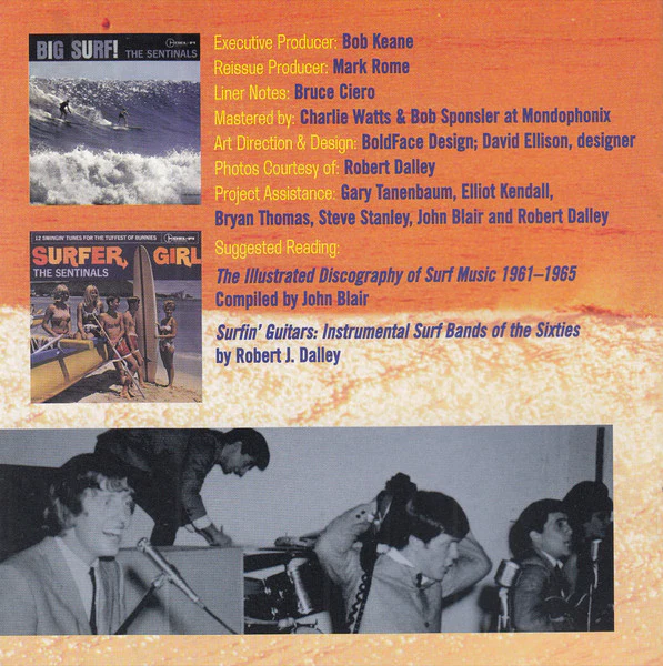 The Sentinals - Sunset Beach: The Best of The Sentinals (CD) - Image 5