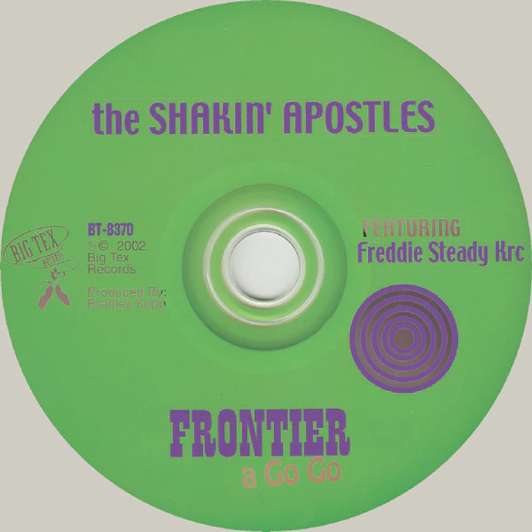 Shakin' Apostles Featuring Fred KRC - Frontier A Go Go (CD) - Image 3