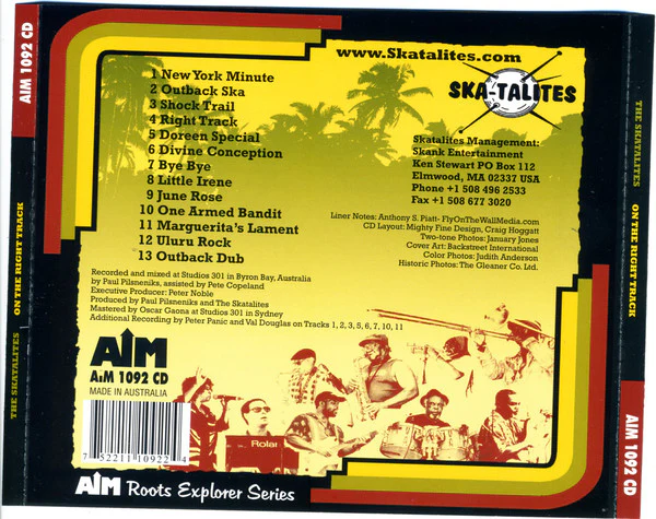 The Skatalites - On The Right Track (CD) - Image 3