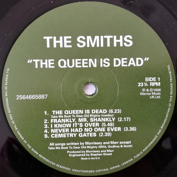 The Smiths - The Queen Is Dead (LP, Album, RE, Gat) - Image 4