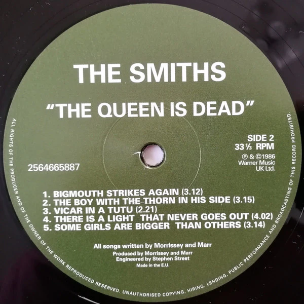 The Smiths - The Queen Is Dead (LP, Album, RE, Gat) - Image 5