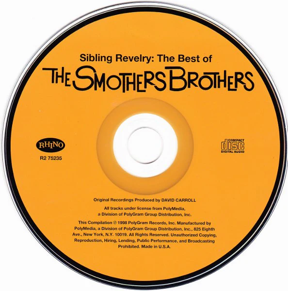 Smothers Brothers - Sibling Revelry: The Best Of The Smothers Brothers (CD) - Image 3