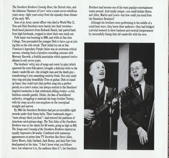 Smothers Brothers - Sibling Revelry: The Best Of The Smothers Brothers (CD) - Image 5