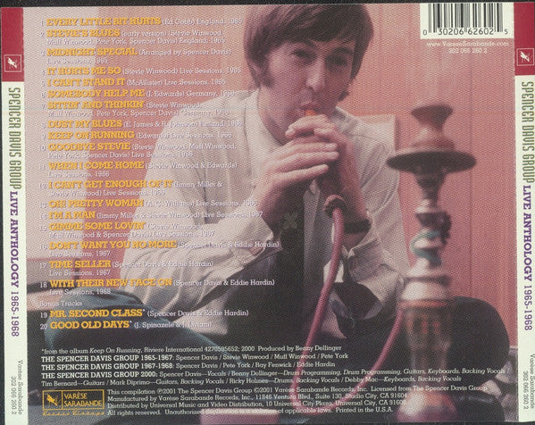 The Spencer Davis Group - Live Anthology 1965-1968 (CD) - Image 2